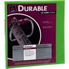 Avery Durable View Binder with 1" EZ-Turn Ring 17382, Lime