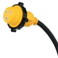thumbnail image 3 of Camco PowerGrip Camper/RV Adapter | Rated for 125 Volts/3750 Watts, 18-Inches, Copper 10/3-Gauge Wire (55512), 3 of 8