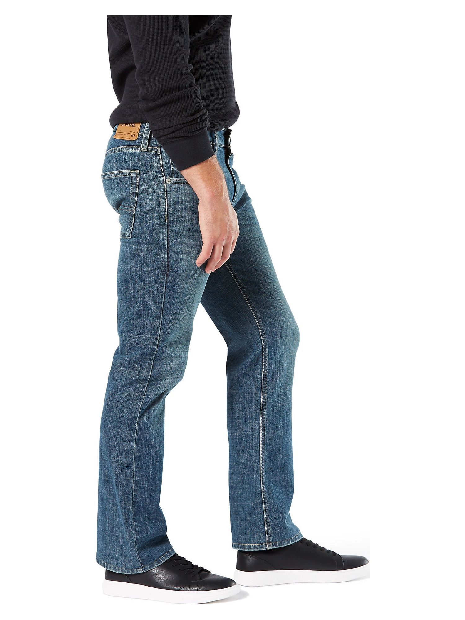 Signature by Levi Strauss & Co. Men's and Big and Tall Bootcut Jeans - image 5 of 9