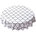 thumbnail image 1 of MAWCLOS Nappe Marocaine 152cm Diamètre Ronde Polyester Lavable Anti-Huile Décorative, 1 of 1