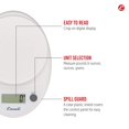 thumbnail image 3 of Escali Primo Digital Food Scale Multi-Functional Kitchen Scale and Baking Scale for Precise Weight Measuring and Portion Control, 8.5 x 6 x 1.5 inches, White, 3 of 6