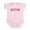 Petal Pink, variant on CafePress - Made In Boston Infant Bodysuit - Baby Light Bodysuit, Size Newborn - 24 Months