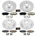 thumbnail image 2 of PowerStop Front and Rear Geomet Coated Brake Rotor and Pad Kit Fits: SUBARU Select Models CRK6083, 2 of 5