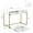 White, variant on Computer Desk with Drawers, White and Gold Writing Desk Desk with 2 Drawers, Simple and Modern White Desk, White
