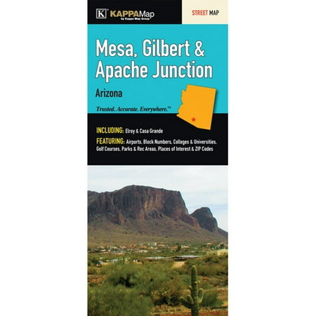 Universal Map Mesa/Gilbert/Apache Junction Fold Map