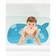 thumbnail image 2 of Skip Hop Non-Slip Baby Bath Mat, Moby, Blue, 2 of 9