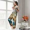 thumbnail image 5 of Salouo Rustic Daisy Mason Jars Print Women's Pajama Pants Casual Loose Sweatpants PJs Flowy Pants Drawstring Palazzo for Women Wide Leg Pants Lounge Pajama -Medium, 5 of 8