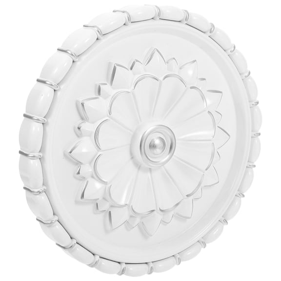 HONMEET Elegant 3D ABS Wall Applique Decorative Onlay for Chandeliers and Stylish Home Wall Decor Accents, Modern Design