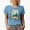 Baby Blue, variant on Distressed Retro Arizona, Desert Vibes - US State Themed Merch Gift, Baby Blue T-Shirt, Large
