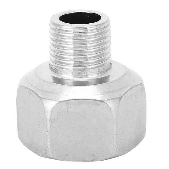 Pipe Fitting,Stainless Steel Hex Head Reducer Pipe Adapter Reducer Pipe Fitting Sleek Aesthetic