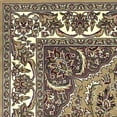 thumbnail image 3 of HomeRoots 352874 7 ft. 7 in. Round Polypropylene Beige & Ivory Area Rug, 3 of 5