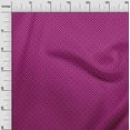 thumbnail image 3 of oneOone Viscose Jersey Dark Magenta Fabric Geometric Diy Clothing Quilting Fabric Print Fabric By Yard 60 Inch Wide, 3 of 5