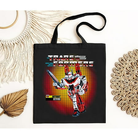 vintage Box Art Jetfire Transformers Tote Bag-TH4092