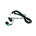thumbnail image 1 of Headset Stereo Noise Reduction TPE 3.5mm In-ear Wired Stereo Braid Earphone for Dormitory-Green, 1 of 2