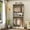 White Oak, variant on Homieasy 36'' Walk-in Closet Organizer System with 2 Hanging Rods and Adjustable Shelves, White