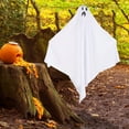 thumbnail image 4 of Halloween Hanging Ghosts Decoration,Halloween White Hanging Ghost,Halloween Decorations Outdoor Scary,Halloween Spooky Little White Spooky Ghosts Hang Ghost Decor for Patio Porch Indoors and Outdoors, 4 of 9