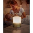 thumbnail image 5 of Temporizador, regulador de intensidad, recargable para niños y adultos, perfecto para el cuidado del bebé, uso en la mesita de noche y en la mesa - Luz de noche LED con vetas de madera de, 5 of 5
