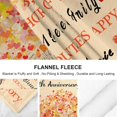 thumbnail image 5 of 25th Anniversary Blanket Gifts, 25th Wedding Anniversary Blanket Gifts for Couple Husband Wife, 25 Year Anniversary Decorations Gift Ideas, Throw Blanket 60"X 50", 5 of 6