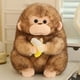 thumbnail image 2 of Juguetes Para Niño Juguete dorado simulado de 23 cm que come plátanos para niños y niñas, regalos de cumpleaños, bromas, juguetes divertidos, sueño relajante. Juguetes Para Bebe 1 Año, 2 of 6