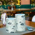 thumbnail image 3 of Yayeee Flameless Candles with Remote Flickering Battery Operated Multi Color Changing, Small Black Flowers, 3 of 7