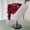 Red, variant on Sequin Christmas Santa Claus Hat with Faux Fur,Deluxe Holiday Sparkly Sequins Christmas Hat Headwear Accessories