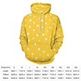 thumbnail image 2 of Yellow White Polka Dots 3D Print Hoodie Men Women Autumn Thin Pullover Sweatshirt Vintage Streetwear Tops, 2 of 6