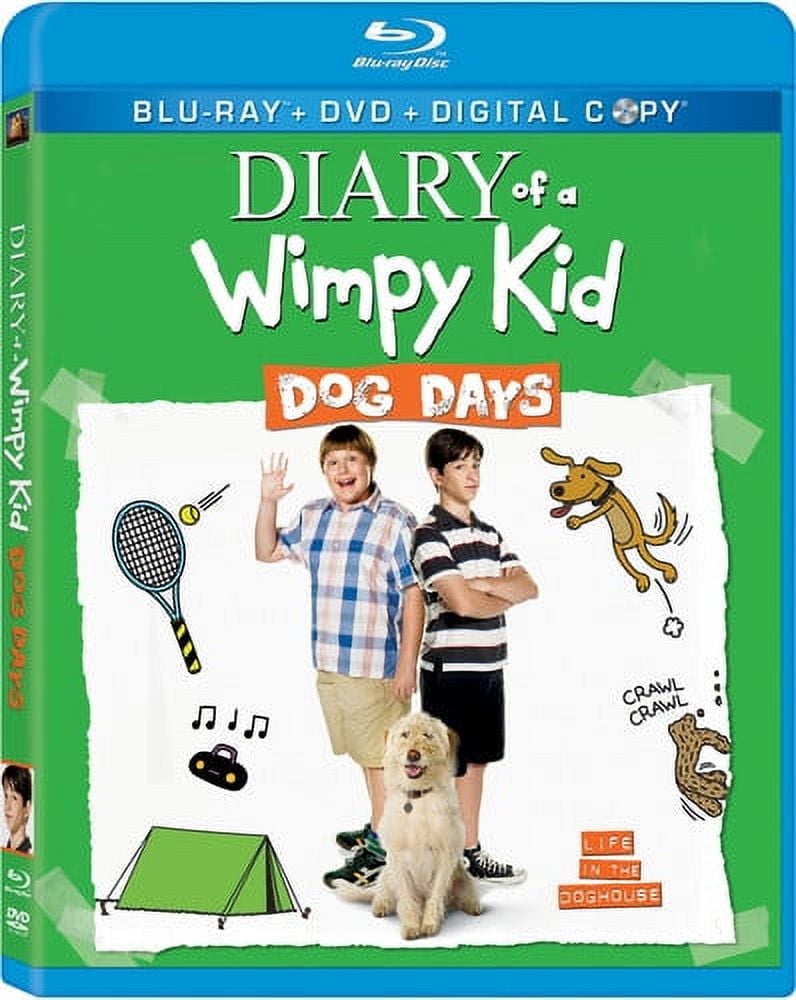 Diary of a Wimpy Kid, Blu-ray, Includes 1 & 2, 2 Movie Set