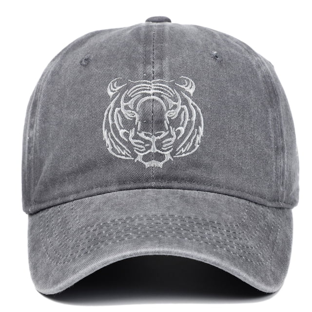 Visor Cap Distressed Washed Embroidery Unisex Sun Shield for Outdoor Casual Wear Adjustable Fit Versatile Everyday Hat