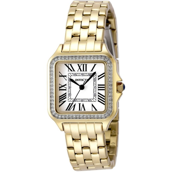 Invicta 48995 Women's Angel Yellow Gold Bracelet Crystal Watch