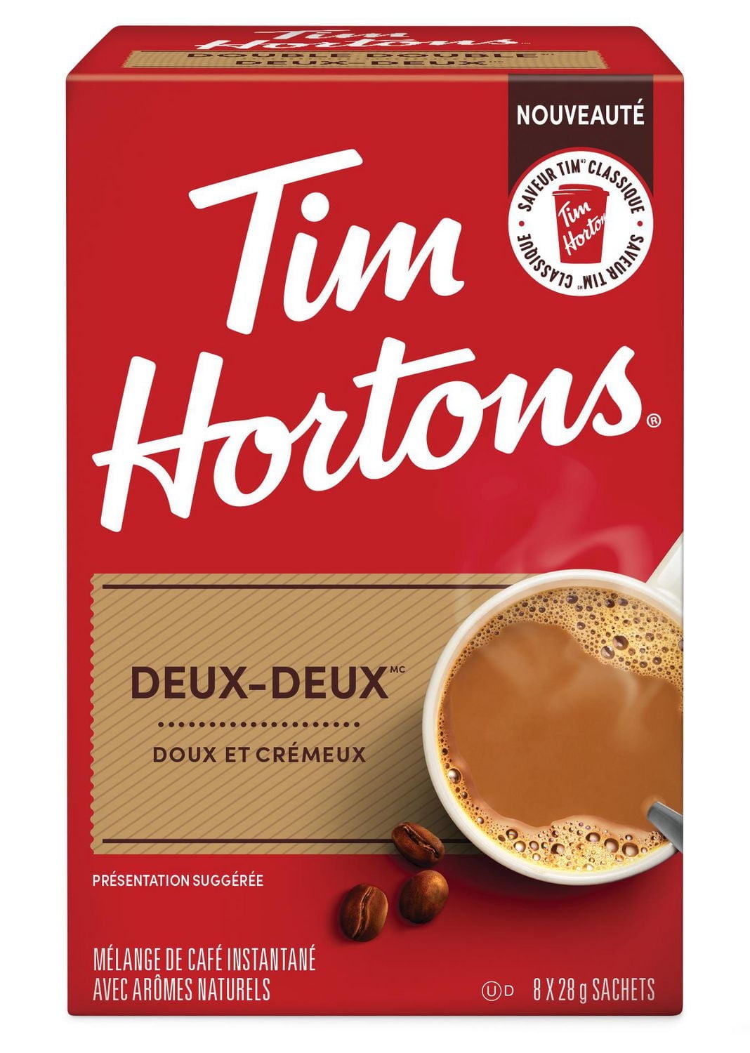 TIM HORTONS DOUBLE DOUBLE PACKET