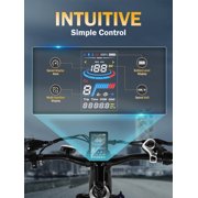 Electric Bike for Adults Peak 750W 20MPH Brushless Motor,48V Electric Mountain Bikes, 26×4 Fat Tires Ebike,7 Speed (Grey)
