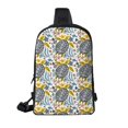 thumbnail image 2 of Rocae Sea Turtle for Lightweight Chest Bag Dual Pocket, Waterproof Crossbody Sling Bag for Men and Women, 2 of 8