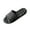 Black, variant on Black Mens Thick Sole Bathroom Slippers Eva Spring Summer Shoes Outdoor Indoor Non Slip