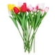 thumbnail image 1 of KAKOWELY 15 tulipanes artificiales de poliuretano, materiales para arreglos florales., 1 of 4