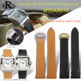 thumbnail image 2 of Reloj de cuero de liberación rápida de 21 mm con accesorios para pulsera de reloj con hebilla flotante Caitier Santos WSSA0009 WSSA0018, 2 of 5