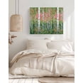 thumbnail image 3 of Green Pink Botanical Wall Art for Living Room,Canvas Picture Wall Decor for Bathroom Bedroom,Contemporary Abstract Art Painting Artwork for Office Kitchen Hallway Dining Room Home Decorations 12"x16", 3 of 8