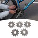 thumbnail image 1 of Piñón De Motor 420 De 5 Piezas, Rueda De Cadena De Motor De Acero De Alto Rendimiento Para MY1020, Diámetro Interior 12x17 Mm, 1 of 7