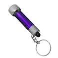 thumbnail image 2 of Sonducket Mini linterna LED para acampar al aire libre, senderismo, caminar, linterna de mano de bolsillo portátil con llavero, linterna de aleación de Escalada Púrpura Sonducket OD000348-02, 2 of 6