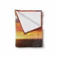 thumbnail image 2 of Desert Soft Flannel Fleece Blanket, Dramatic Sunset Scenery at Sahara Dunes Arid Landscape Morrocco Summer Nature Photo, Cozy Plush for Indoor and Outdoor Use, 50" x 70", Multicolor, by Ambesonne, 2 of 6