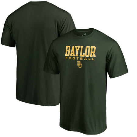 Men's Fanatics Branded Green Baylor Bears True Sport Football T-Shirt