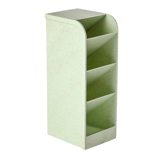 Estuche de papelería portátil de gran capacidad, estuche para lápices de plástico PP, organizador de escritorio multifuncional para estudiantes, diseño apilable para bolígrafos, lápices, marcadores,