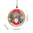 thumbnail image 3 of Christmas Decorations LED Light Emitting Christmas Tree Pendant Santa Claus Snowman Deer Night Light Ornaments Pendant, 3 of 6