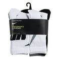 thumbnail image 3 of Boys Nike 6-Pack Dri-FIT Performance Cushioned Crew Socks Color: Navy Volt Size: X SMALL, 3 of 3