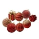 thumbnail image 2 of Adornos de bolas navideñas, adornos colgantes, manualidades de bricolaje, decoración de árbol para fiesta Rojo 8 piezas, 2 of 9