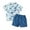 Sky Blue, variant on Bagilaanoe 2pcs Toddler Baby Boy Shorts Set Short Sleeve Shirt Tops + Shorts 12M 18M 24M 3T 4T 5T Kids Casual Summer Clothes