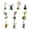 multicolour C, variant on Naittoop 10 pack Mini Vase Glass Magnets for Fridge,Tiny Magnetic Glass Vases Refrigerator Accessories, Real Flowers Pot Magnet,Plants Pot Locker Office Kitchen Decor,Cute Magnet Vase 1 in