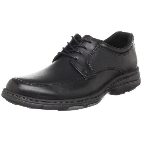 Leather Moc Toe Oxfords Shoes 