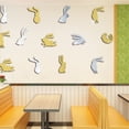 thumbnail image 3 of Fiudx Decoración De Pared Juego De Pegatinas De Espejo De Conejito De Pascua, Pegatina Acrílica Para Pared, Decoración Ofertas Flash Del Día, 3 of 4