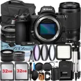 thumbnail image 1 of Nikon Z7 II Mirrorless Camera with NIKKOR 16-50mm + DX 50-250mm Zoom Lens + 2 Pack 32GB Card + Case + Wideangle + Tripod + ZeeTech Accessory Bundle, 1 of 5