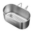 thumbnail image 1 of Primegos Stainless Steel Sink Drain Basket Rustproof Corrosion Resistant Efficient Filtering Kitchen Organizer Corner Sink Strainer, 1 of 8